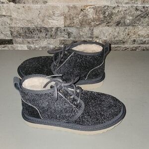UGG  Brand New No Tag No Box  Cozy Gray Ankle Boots
